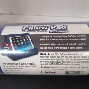 Deluxe Premium Multi-Angle Soft Tablet Stand - Blue